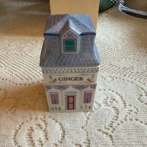 Lenox Spice Village Porcelain Container Ginger